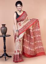 Banglori Sattin Multi Colour Daily Wear Printed Saree